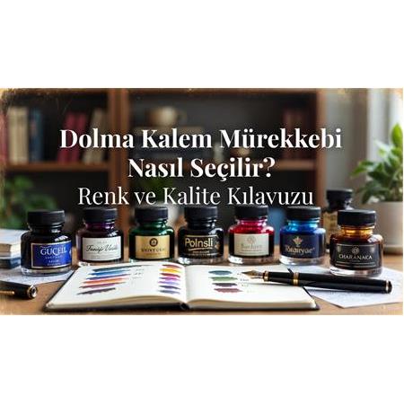 Dolma Kalem Mürekkebi Nasıl Seçilir? Renk ve Kalite Kılavuzu