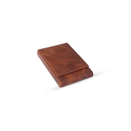 Kric Beşli Deri Kalem Kılıfı – Taba