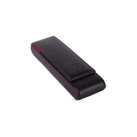 KRIC İkili Deri Kalem Kılıfı – Siyah